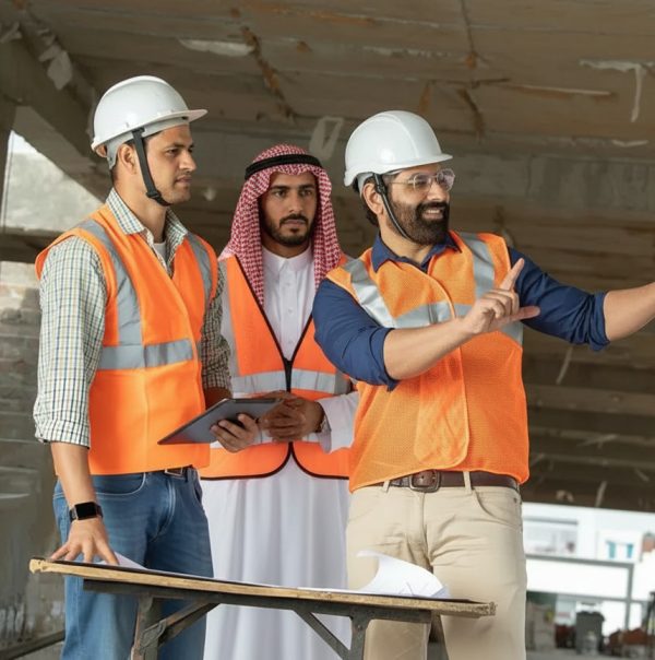 team_of_three_Saudi_Arabian_engineer_and_two_workers